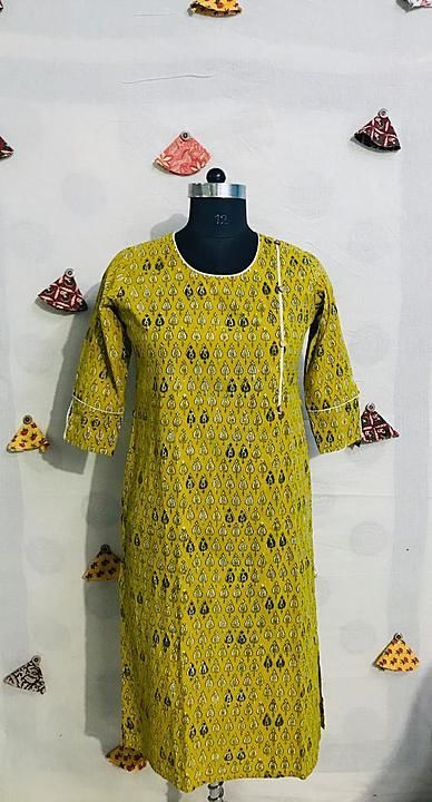 cotton hand block printed kurties
Sizes 38-46
Length 45 uploaded by business on 8/14/2020
