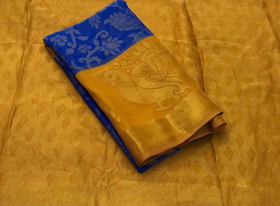 Brasso sarees uploaded by Blue Blossom on 6/18/2021