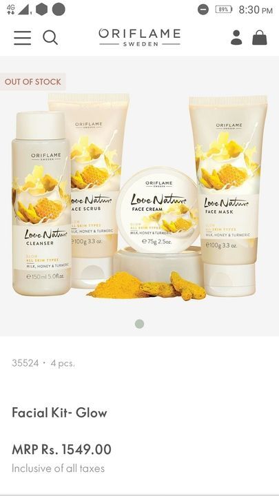 Love nature facial kit uploaded by business on 6/18/2021