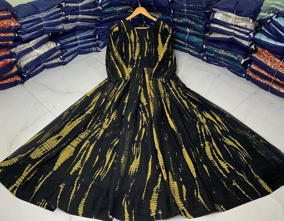 Long flair dress..❤️❤️ uploaded by business on 6/18/2021