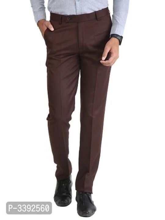 Men's slim fit formal Trousers  uploaded by business on 6/19/2021