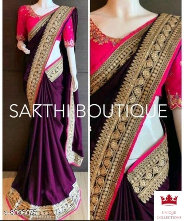 Catalog Name:*Charvi Attractive Sarees* uploaded by business on 6/19/2021