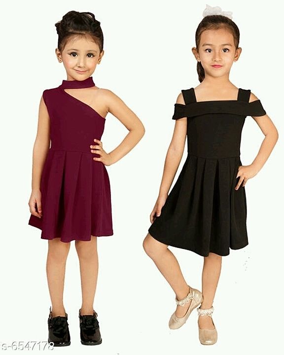 Post image Cutiepie Elegant Girls Dresses

Fabric: Cotton Blend
Sleeve Length: Variable (Product Dependent)
Pattern: Solid
Multipack: Variable (Product Dependent)
Sizes: 
2-3 Years (Bust Size: 9.4 in, Length Size: 20 in)