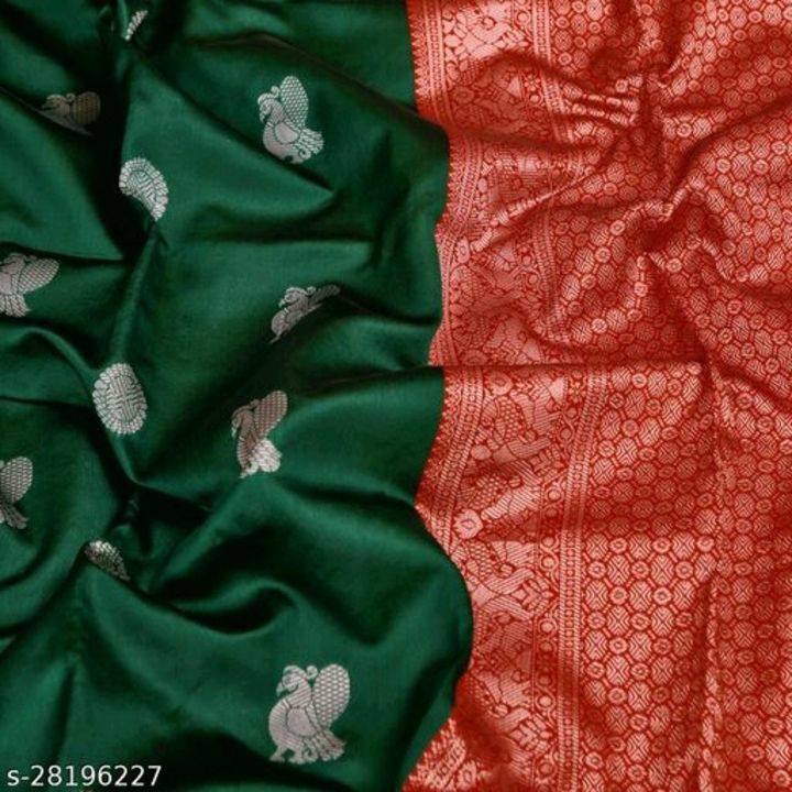 Aishani Fabulous Sarees

Saree Fabric: Banarasi Silk
Blouse: Running Blouse
Blouse Fabric: Banarasi  uploaded by business on 6/19/2021