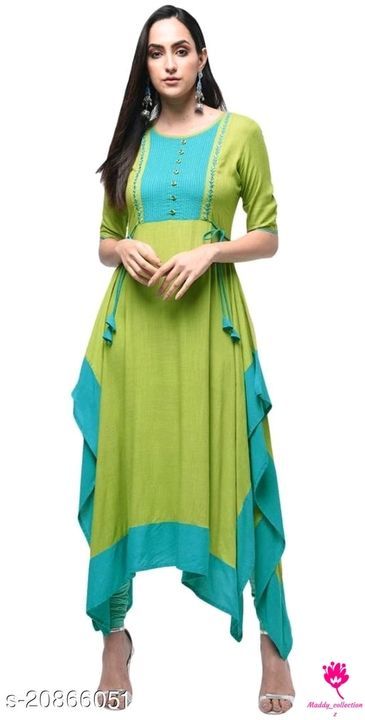Post image I want 3 Pieces of Green kurti below 400.
Chat with me only if you offer COD.
Below is the sample image of what I want.