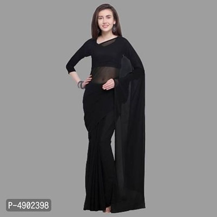 Georgette sarees uploaded by business on 6/19/2021