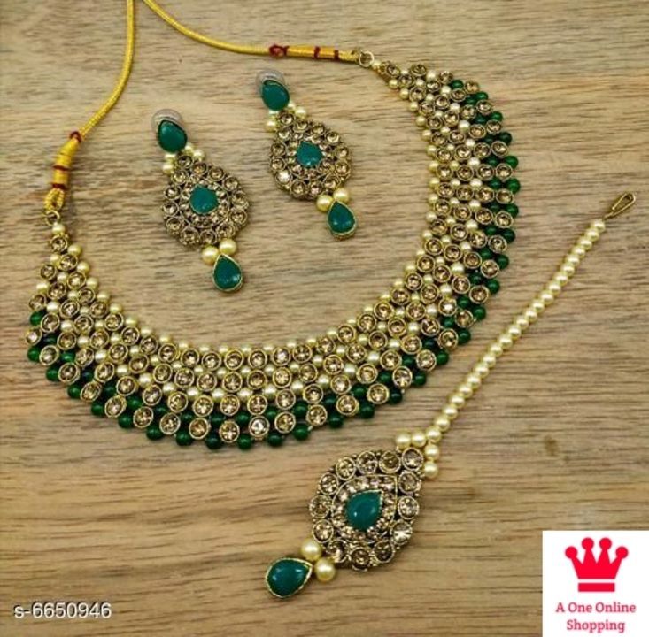 Post image 399/-Catalog Name:*Diva Colorful Jewellery Sets*
