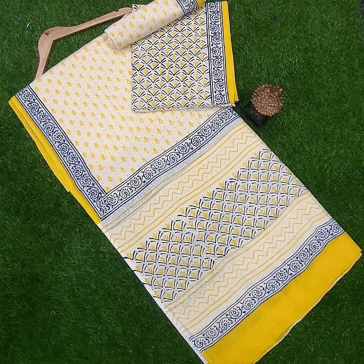 Cotton suit with cotton dupatta uploaded by business on 8/15/2020
