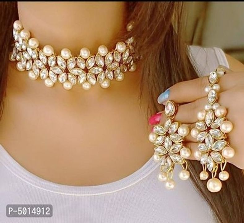 Pearl and Kundan Necklace uploaded by Rajesh Gupta on 6/19/2021