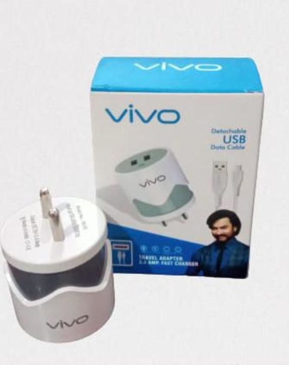 Vivo dual usb charger / minimum 100 pes to buy  uploaded by business on 6/19/2021