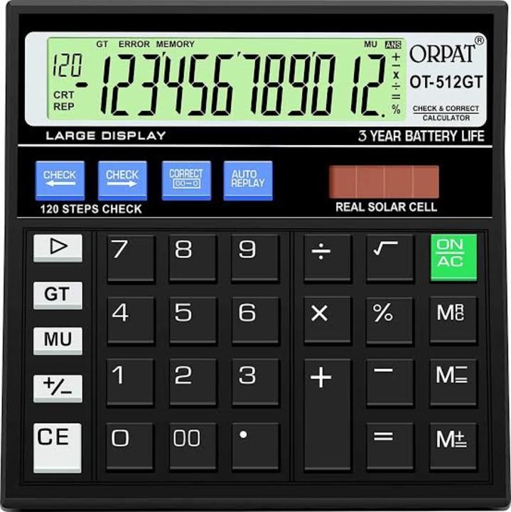 Post image I want 50 Pieces of ORPAT CALCULATER .
Chat with me only if you offer COD.
Below is the sample image of what I want.