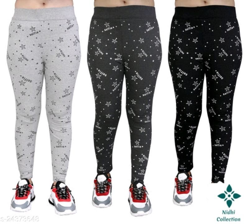 Post image Checkout this latest JeggingsProduct Name: *Women's Skinny Fit Jeggings Pack Of 3(Size:-26 to 36)*Fabric: Cotton BlendPattern: PrintedMultipack: 3Sizes: 26 (Waist Size: 26 in, Length Size: 34 in) 28 (Waist Size: 28 in, Length Size: 34 in) 30 (Waist Size: 30 in, Length Size: 34 in) 32 (Waist Size: 32 in, Length Size: 34 in) 34 (Waist Size: 34 in, Length Size: 34 in) 36 (Waist Size: 36 in, Length Size: 34 in) 
Country of Origin: IndiaEasy Returns Available In Case Of Any Issue*Proof of Safe Delivery! Click to know on Safety Standards of Delivery Partners- https://ltl.sh/y_nZrAV3Cash on delivery and Return policy available 💐Price 650