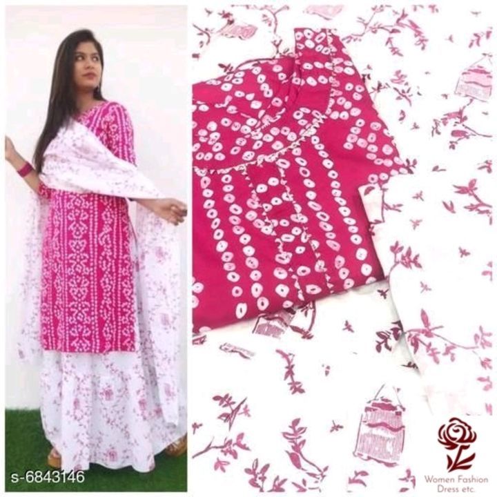 Printed kurti uploaded by business on 6/20/2021