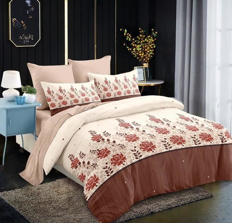 : Double bedsheet
: Queen size uploaded by The fashion hub on 6/20/2021