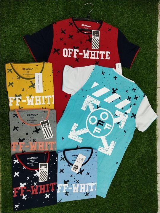Off White brand T-shirts uploaded by business on 6/20/2021