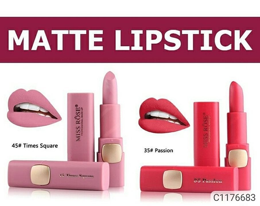 Miss Rose waterproff lipstick uploaded by business on 8/15/2020