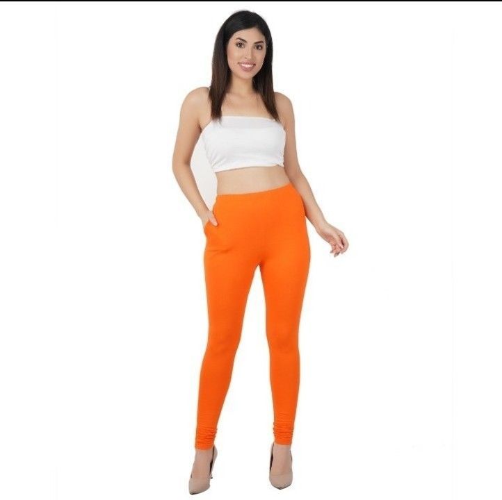 Orange pocket legging uploaded by business on 6/21/2021