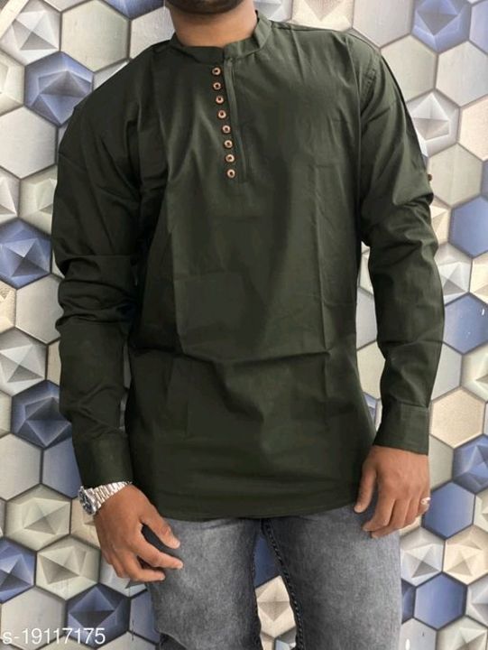 Post image I want 1 Pieces of I want 1 piece of mens short kurta in dark green color
If anyone has it please text me on 9967288582.
Below is the sample image of what I want.