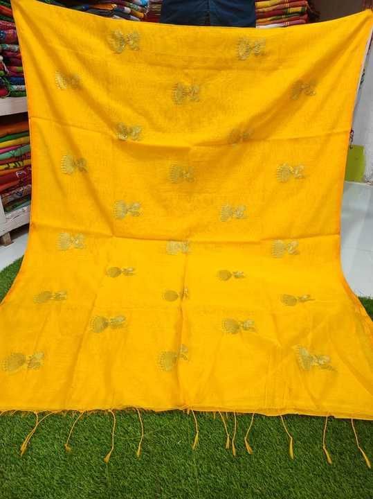 Cotton silk jhumko saree uploaded by business on 6/21/2021
