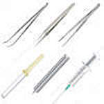 Syringes, Scalpels, Needles, Scissors & Forceps