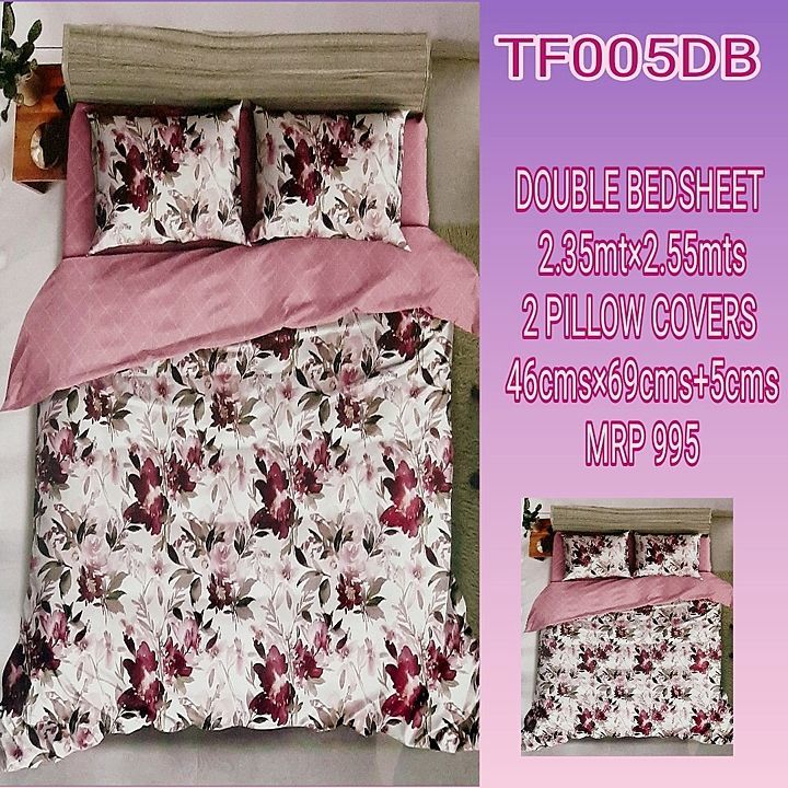 DOUBLE bedsheet  uploaded by business on 8/15/2020