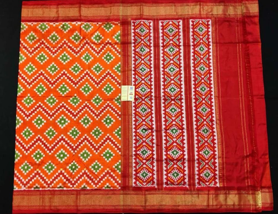 combidaian design silk sarees uploaded by Hari hara ikkat store on 6/21/2021
