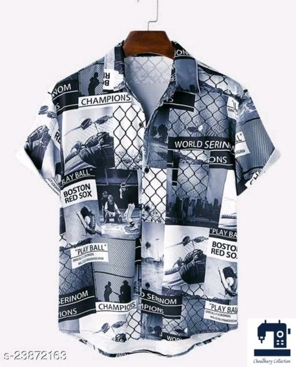 Trending printed men's casual shirts uploaded by business on 6/21/2021