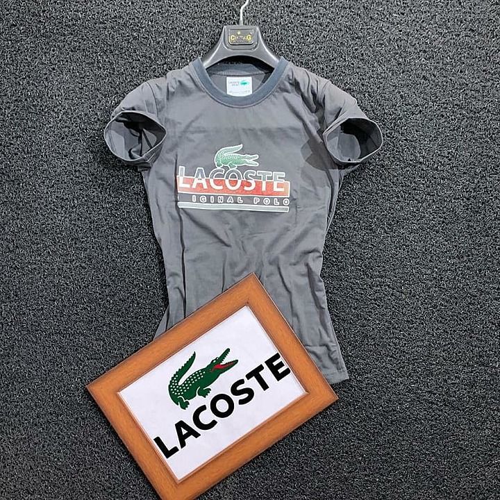 *BRAND:-LACOSTE* 
*PATTERN:- HALF sleeves T-SHIRTS in 4 awesome colors* 

_FABRIC:- soft cotton stuf uploaded by business on 5/27/2020