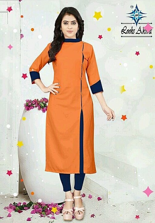 Post image 💢💢Women'S Solid Cotton Slub Kurtis
Fabric: Slub Cotton 
Sleeves: 3/4 Sleeves Are Included💢💢
💥 Discount for just 3hars💥
❤Interested persons inbox message ❤