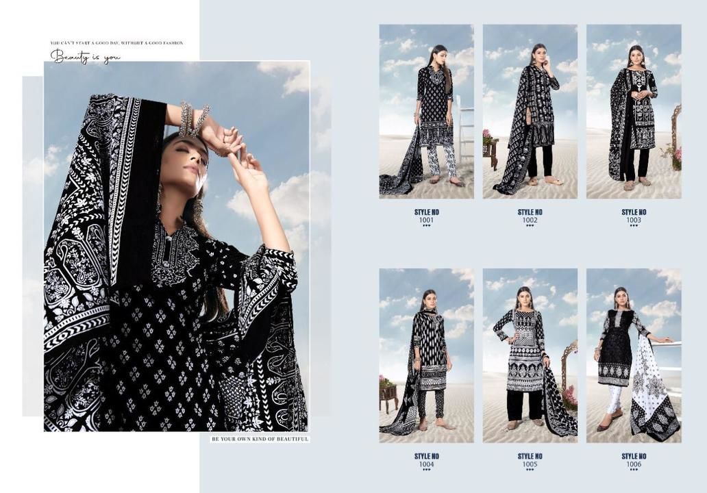 ALIJA B & W uploaded by Resham Fabrics on 6/21/2021