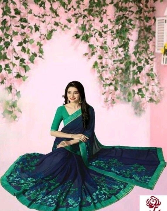 Trendy women geroget sarees uploaded by Nafisa Begum on 6/21/2021
