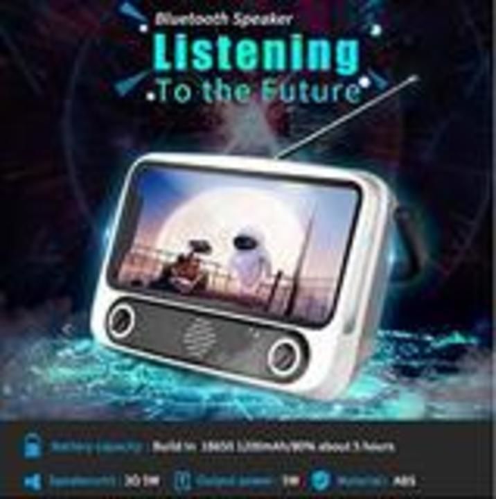 Retro TV Bluetooth Speaker + Mobile Phone Holder

 uploaded by Pure Ayurveda on 6/21/2021