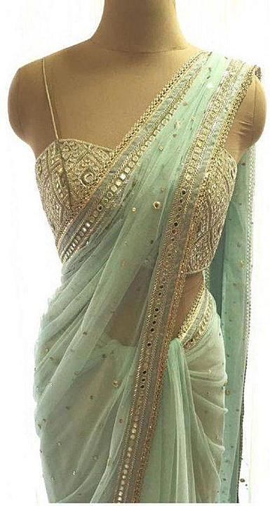 Mirror saree uploaded by business on 8/15/2020