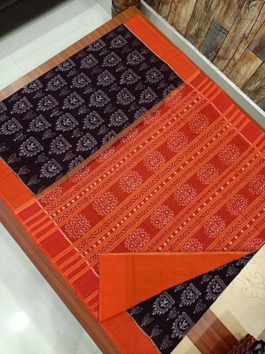 Sambalpuri cotton saree uploaded by Omm collection on 6/22/2021
