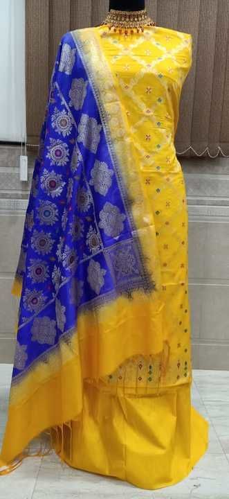 Banarasi pure katan silk.handloom saree uploaded by Banarasi Weavers on 6/22/2021