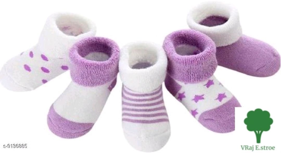 Baby socks uploaded by VRaj e-Store on 6/22/2021