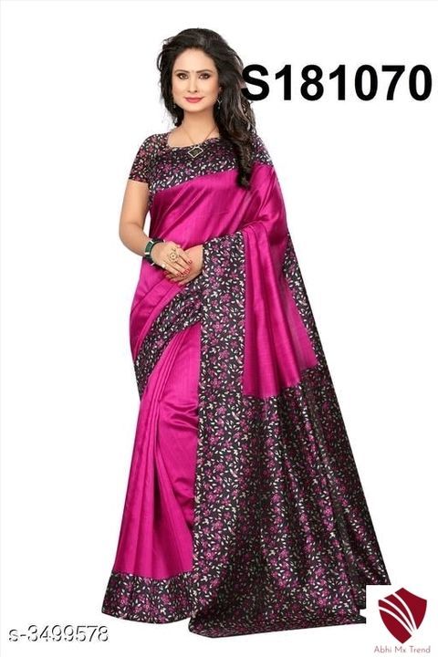 Art Silk women sarees uploaded by Abhi Mx trend on 6/22/2021