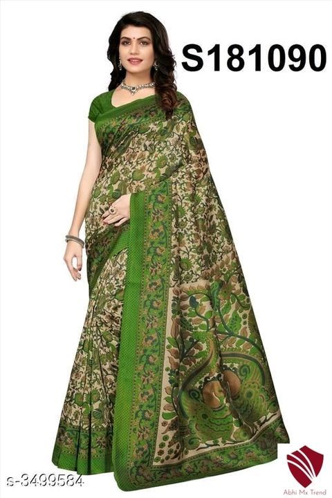 Art Silk women sarees uploaded by business on 6/22/2021