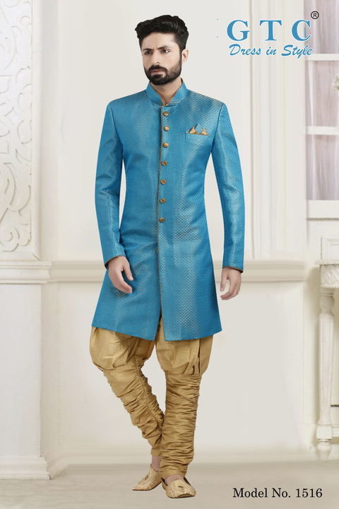 Exquisite GTC- Indo-Western Sherwani uploaded by AMBE COLLECTIONS  on 6/22/2021