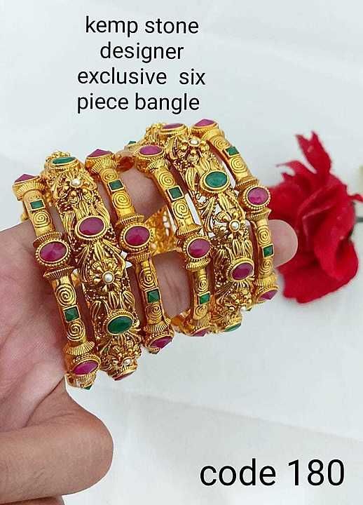 Bangles set uploaded by Malathi collections on 8/15/2020