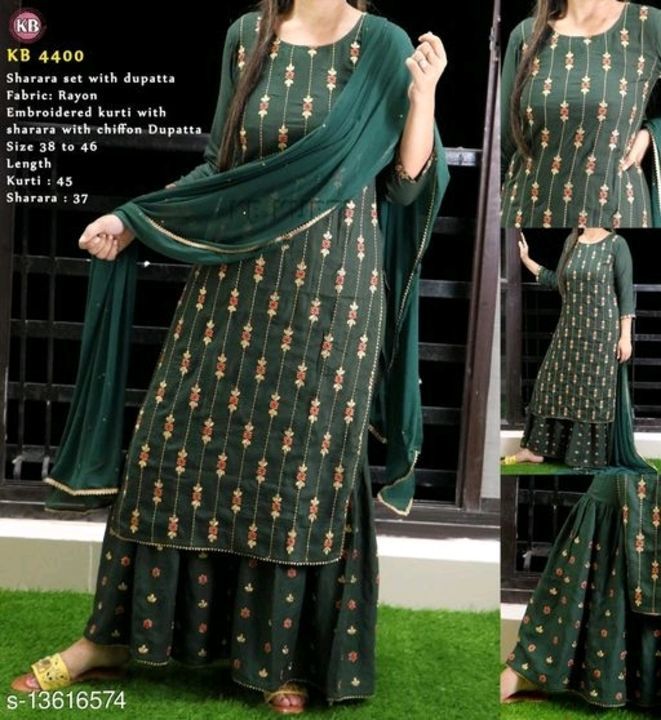 Womens cloth kurti set  uploaded by business on 6/22/2021