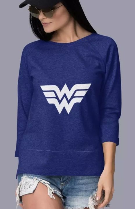 Wonder-Woman Printed Super Smoothy Crew Neck Tee uploaded by business on 6/22/2021