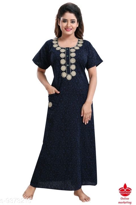 Style women nighty dress uploaded by Kaushalesh Ranjan on 6/22/2021