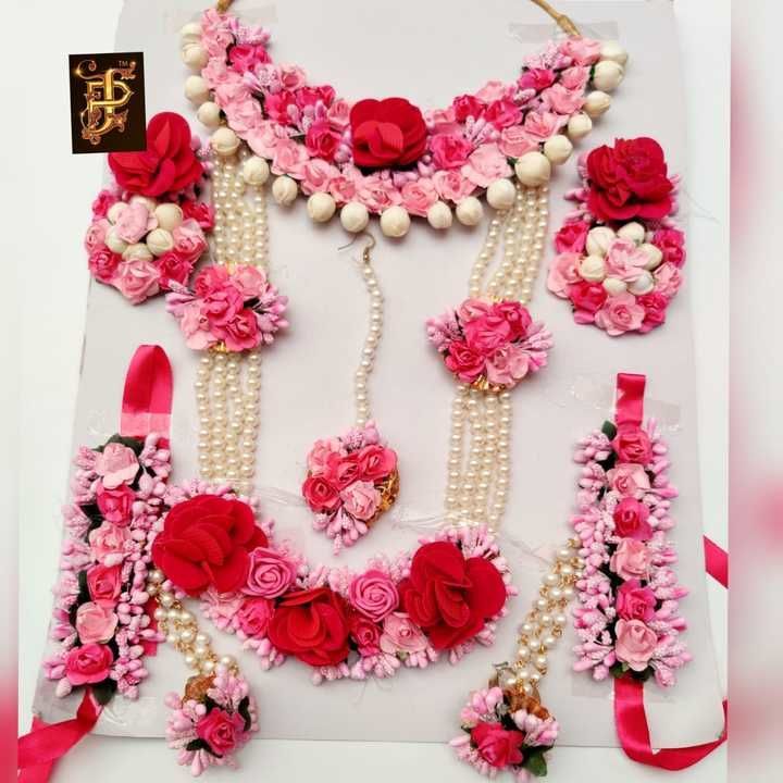 Handmade flower jewelry  uploaded by Havish Boutique on 6/22/2021