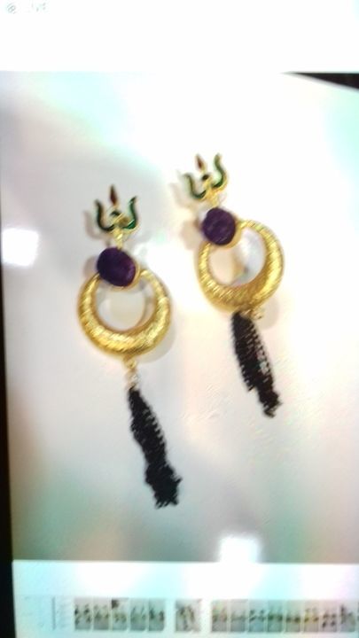 Trisul earrings uploaded by SN Fashion on 6/22/2021