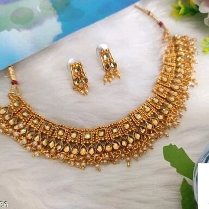 Pricess chic jewellery sets uploaded by Santoshidevi fashion line  on 6/22/2021