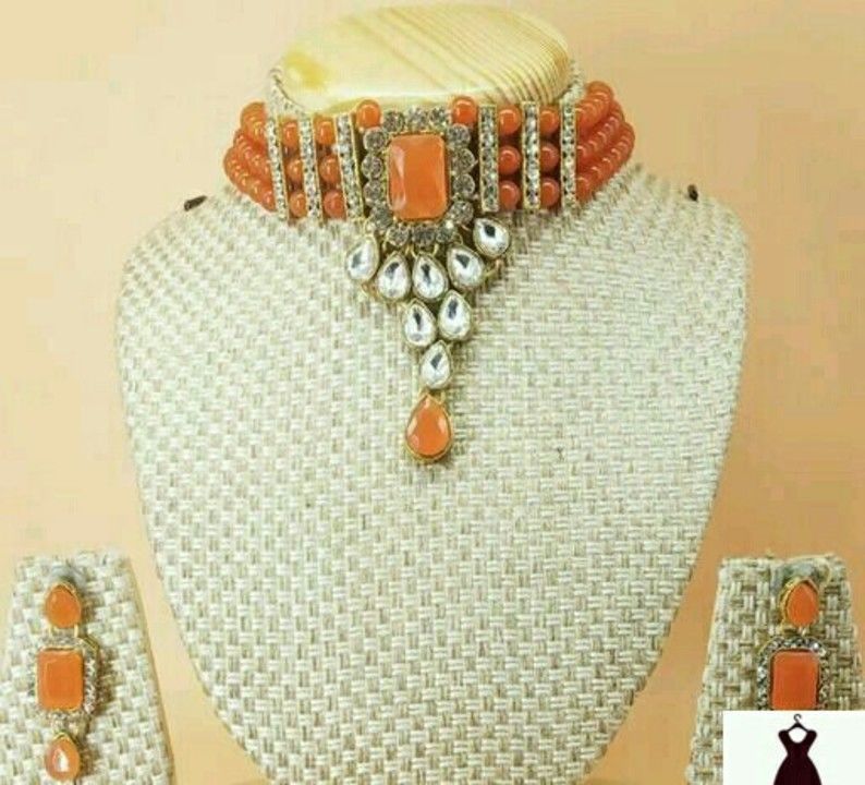 Pearl jewellery set uploaded by Shivi collection on 6/22/2021