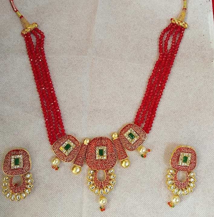 Fashion Necklace set uploaded by Jai Bhavani imitation jewellery  on 8/15/2020