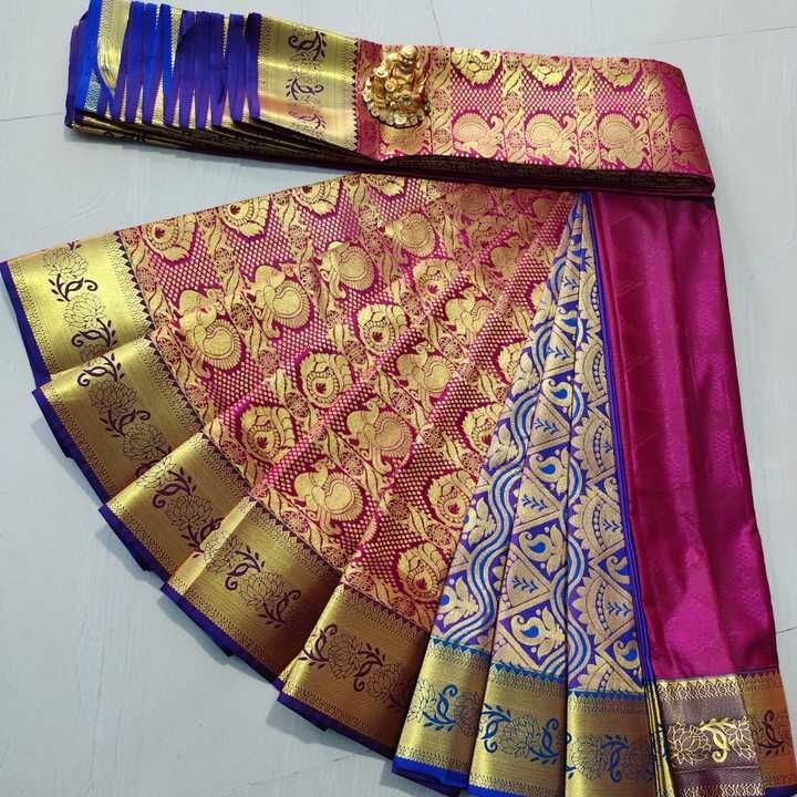Wedding silk saree uploaded by business on 6/23/2021