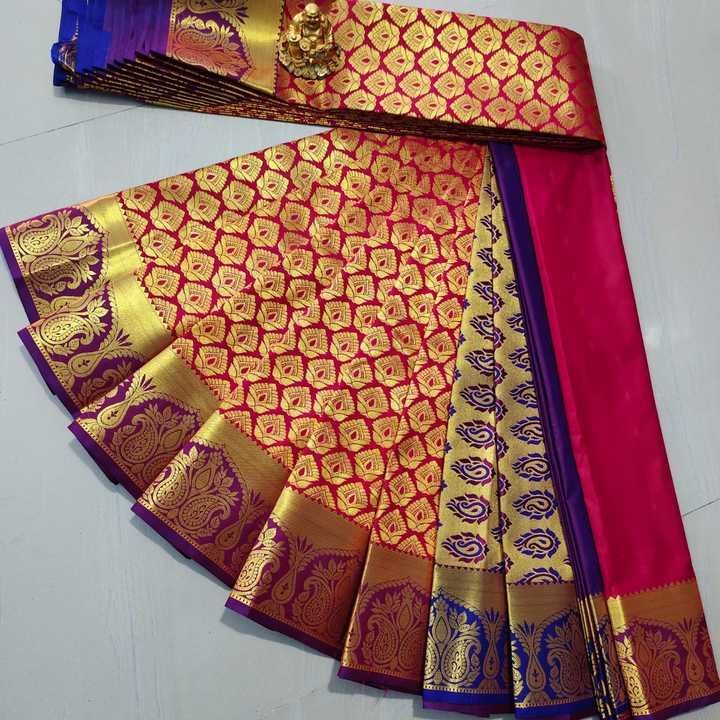 Wedding silk saree uploaded by business on 6/23/2021